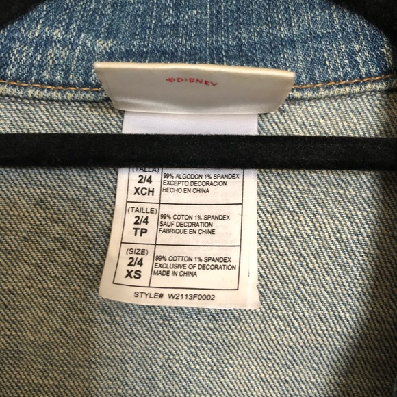 Vintage Mickey Mouse Jean jacket - Picture 3 of 3
